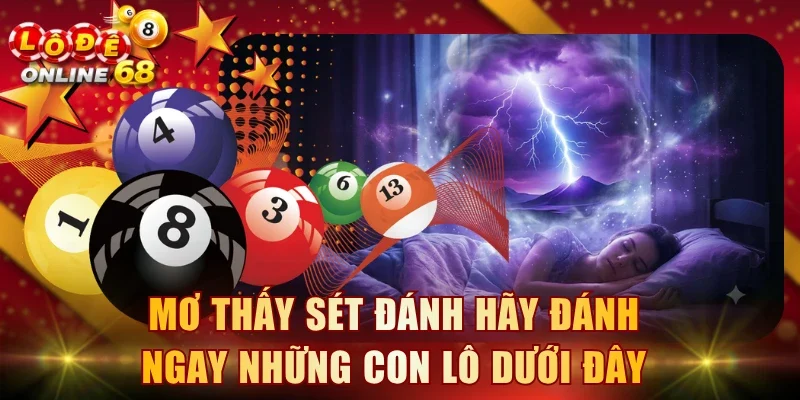 mơ thấy sét đánh