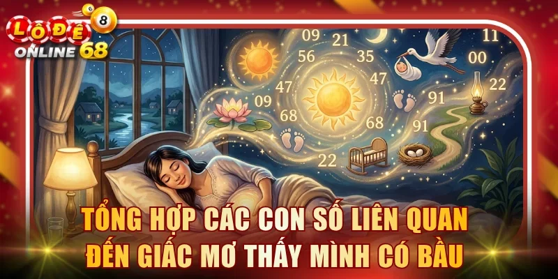 Tổng hợp các con số liên quan đến giấc mơ thấy mình có bầu