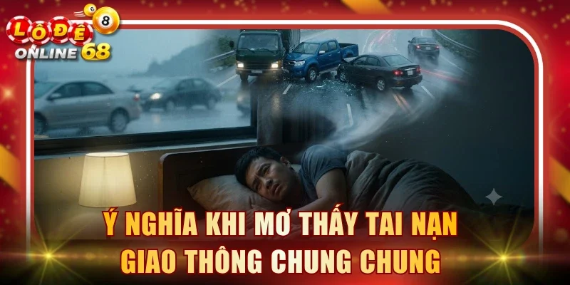 Ý nghĩa khi mơ thấy tai nạn giao thông chung chung